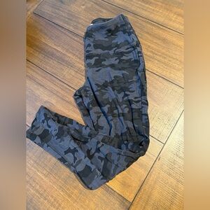 Rachel Zoe Camouflage Leggings - Black and Gray